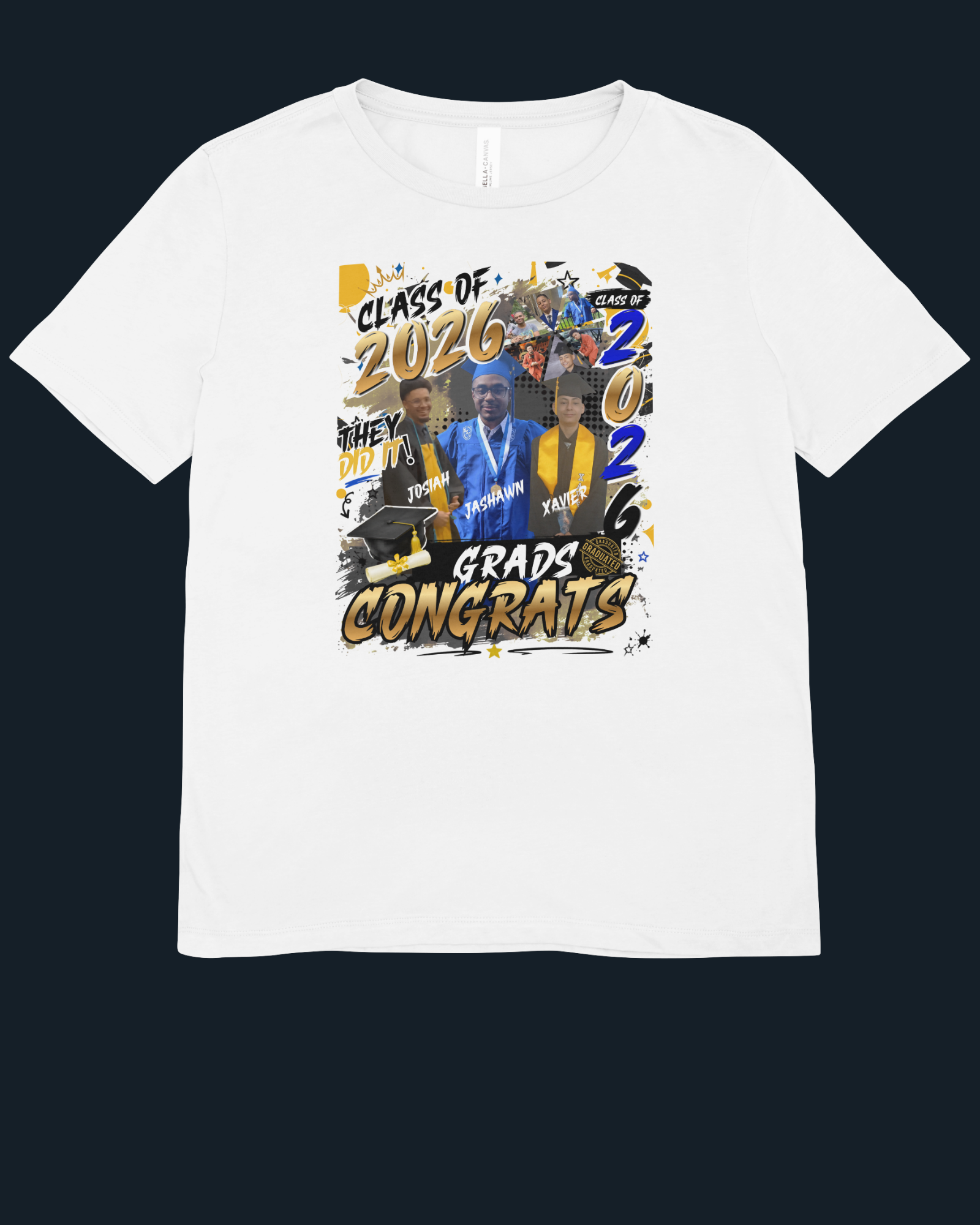 Graduation Shirts (Jashawn-Xavier-Josiah)